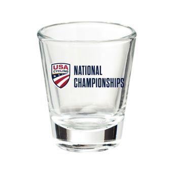USA Cycling National Championships Shot Glass