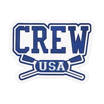 Crew USA Logo Small Sticker