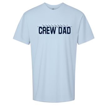 CREW USA "Crew Dad" Soft Short Sleeve T-shirt Chambray 
