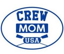 CREW MOM Oval Magnet 