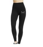 CREW USA Crossed Oars VIMMIA X High Waisted Energy Wave Legging Black