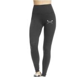 CREW USA Crossed Oars VIMMIA X High Waisted Energy Wave Legging Charcoal 